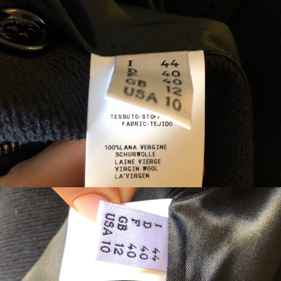 MOSCHINO cheapandchic black wool biker dress - Picture 8 of 8